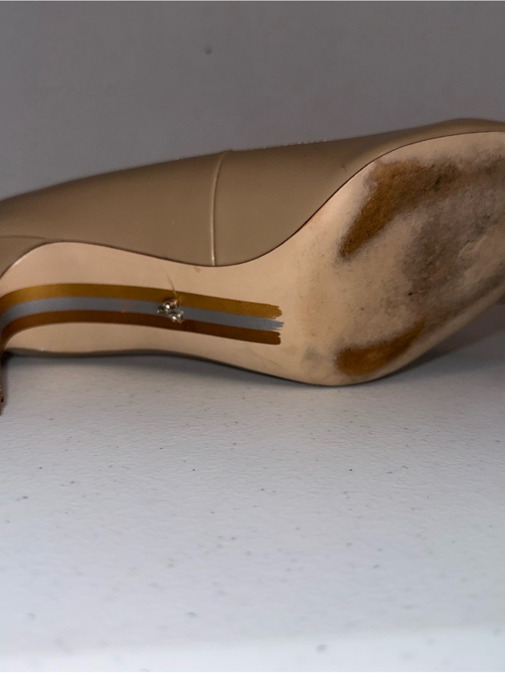 Sam Edelman Women's Nude Patent Pumps 7.5 M - Picture 13 of 15